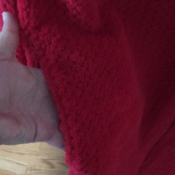 Pink K polyester robe. Like new - Picture 4 of 5